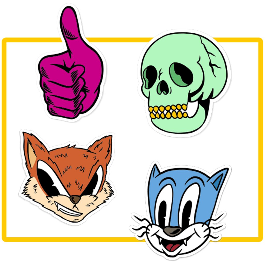Stickers concept2print